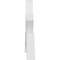 Ekena Millwork Vanguard Architectural Grade PVC Gable Bracket, 96"W x 16"H x 2"D x 4"F, 4/12 Pitch GBP096X16X0204VAN00 - alternate 3